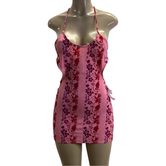 Indecent Proposal by Zuliana mini dress with cut out design and halter tie - Picture 1 of 3